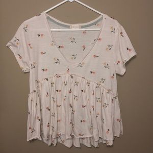 Altard State V-neck flowy top